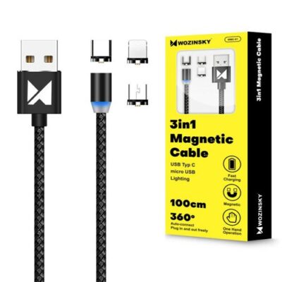 3in1 magnetisk kabel