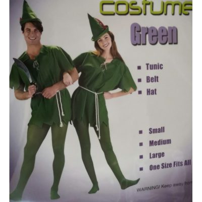 Peter pan maskeraddräkt