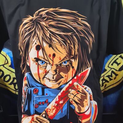 CHILD PLAY (ONDA DOCKAN) CHUCKY IS BACK T-SHIRT