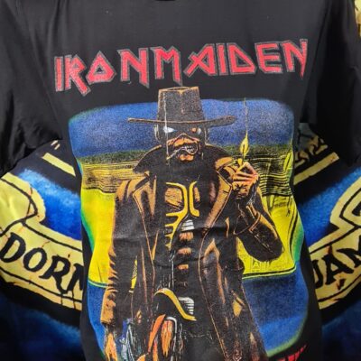 IRON MAIDEN - MAKE MY DAY VINTAGE STUCK T-SHIRT