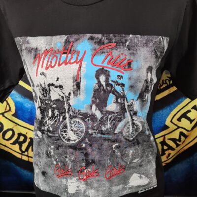 MÖTLEY CRUE - GIRLS GIRLS GIRLS VINTAGE STUCK T-SHIRT