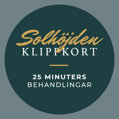 25 min klippkort på behandlingar